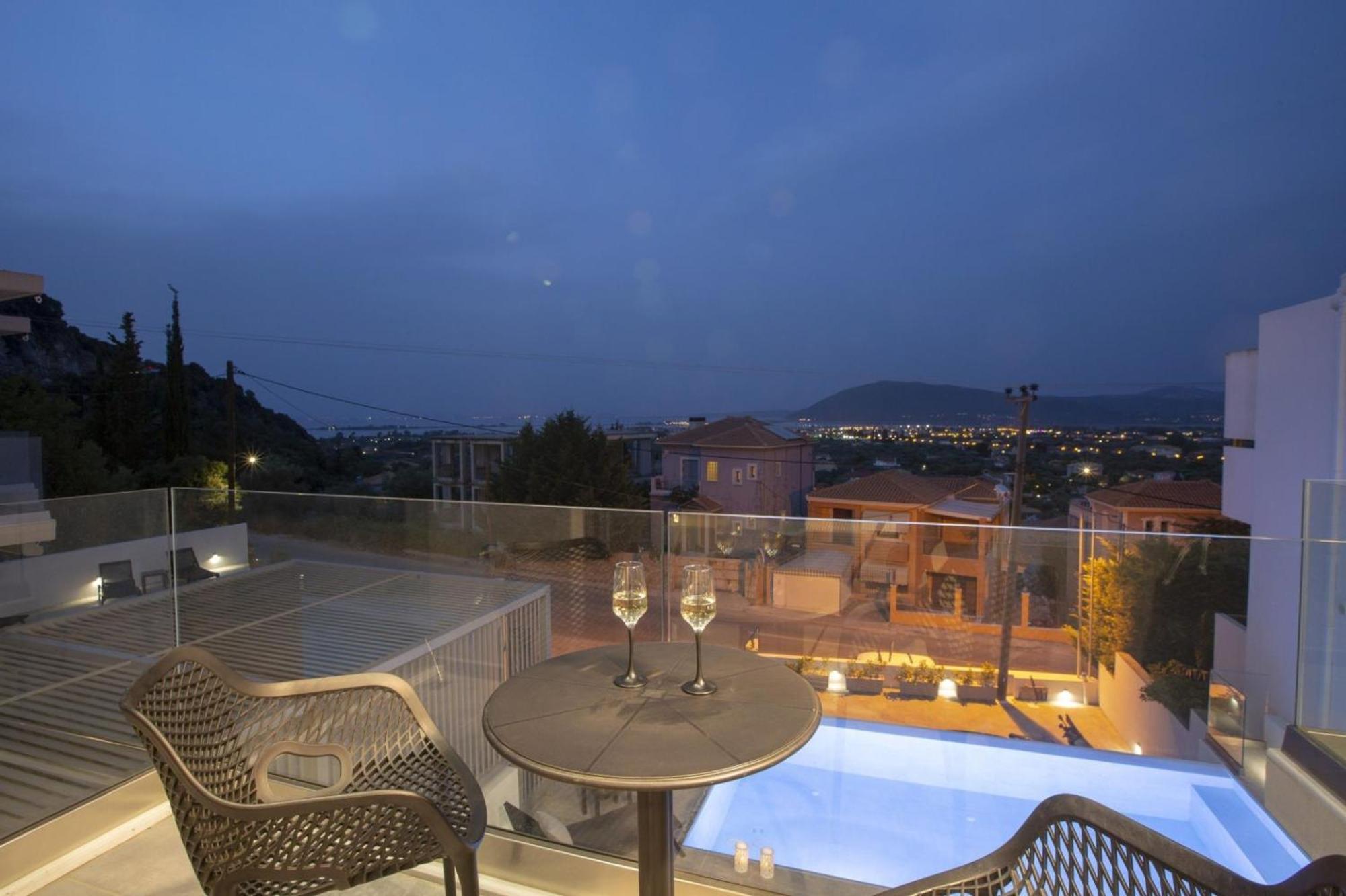 Aloft Luxury Villas Lefkada - Heated Pool Apolpaina Ngoại thất bức ảnh