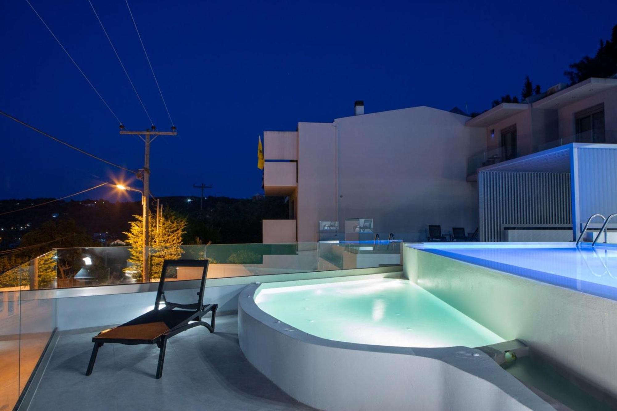 Aloft Luxury Villas Lefkada - Heated Pool Apolpaina Ngoại thất bức ảnh