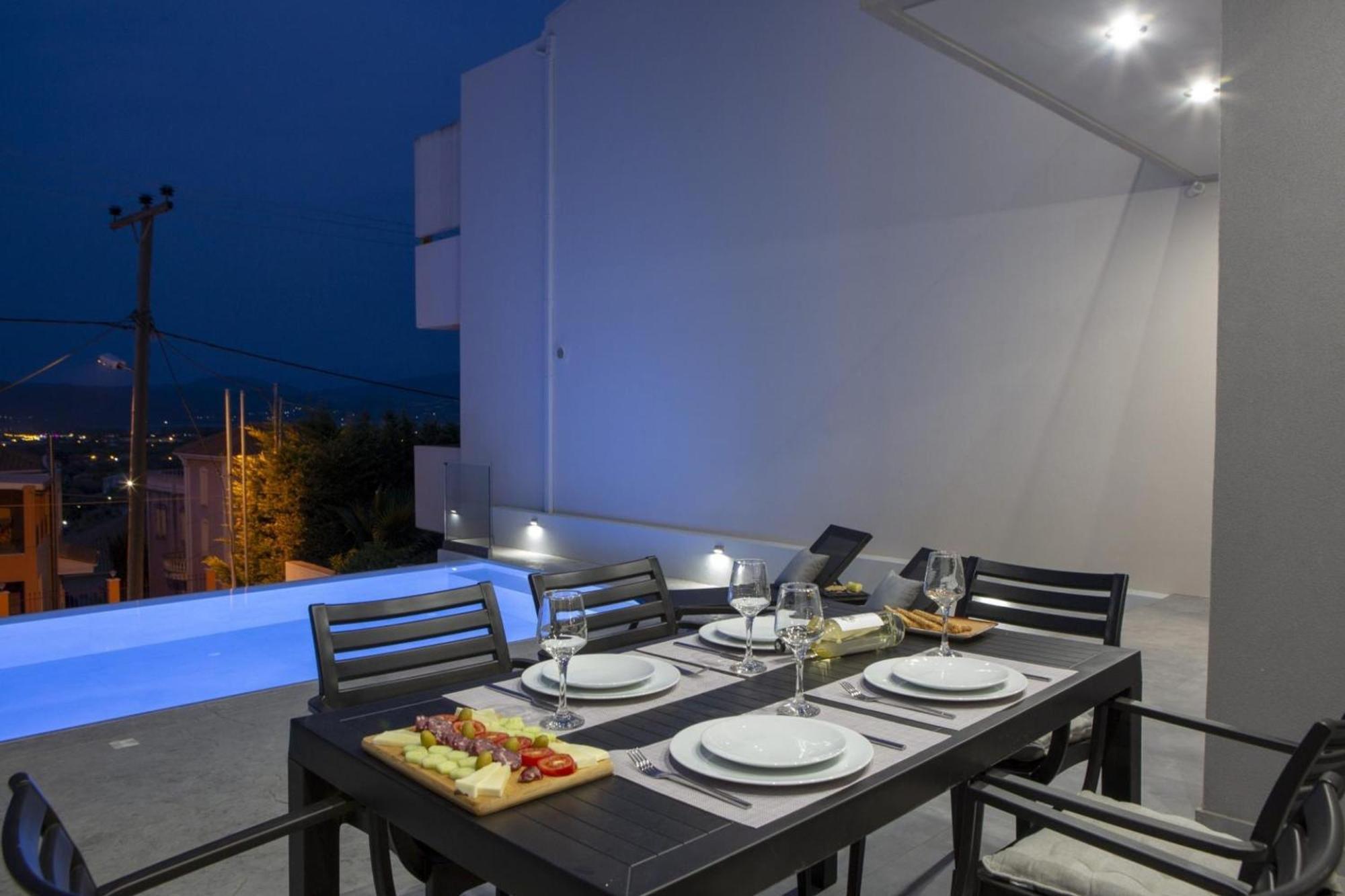 Aloft Luxury Villas Lefkada - Heated Pool Apolpaina Ngoại thất bức ảnh