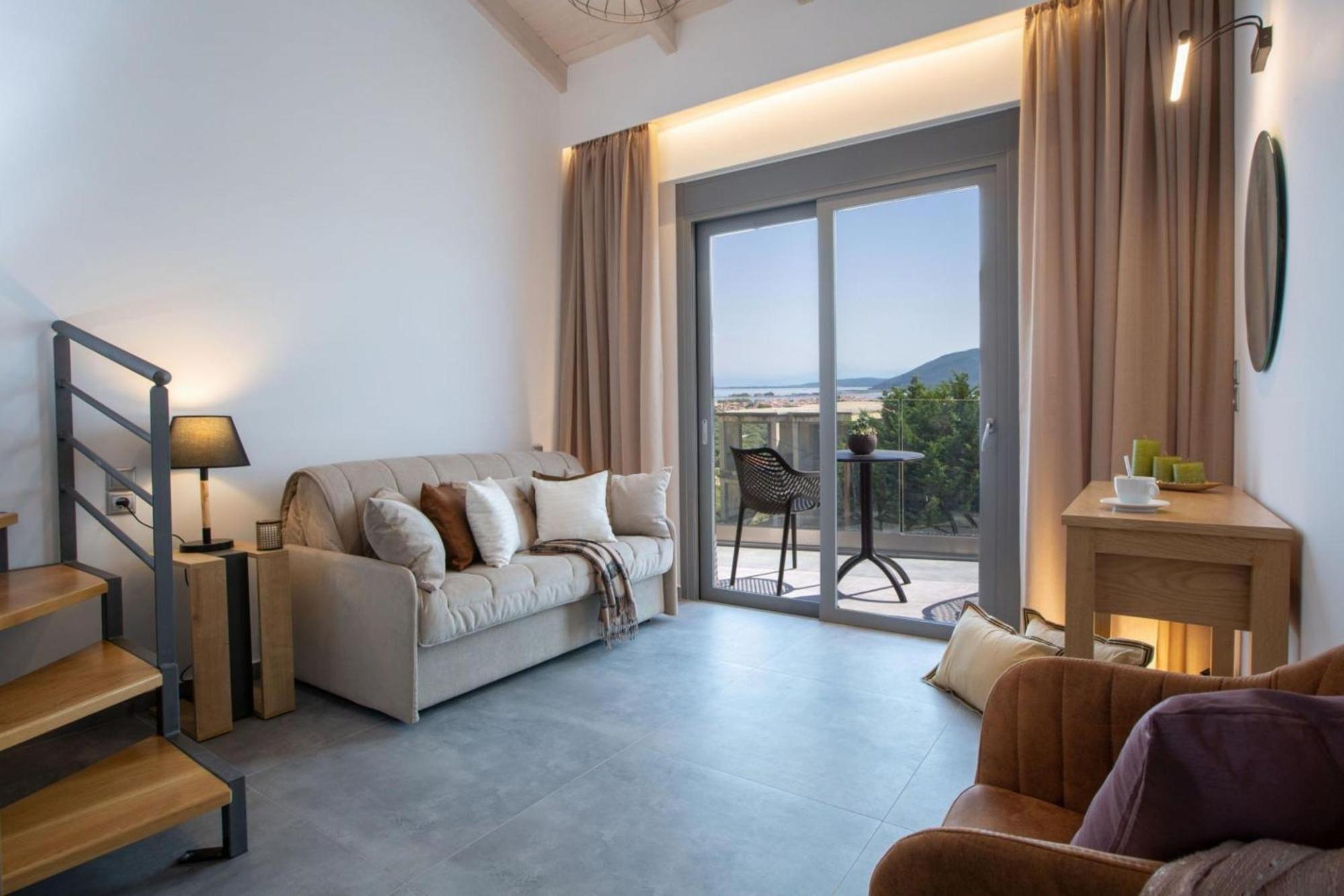 Aloft Luxury Villas Lefkada - Heated Pool Apolpaina Ngoại thất bức ảnh