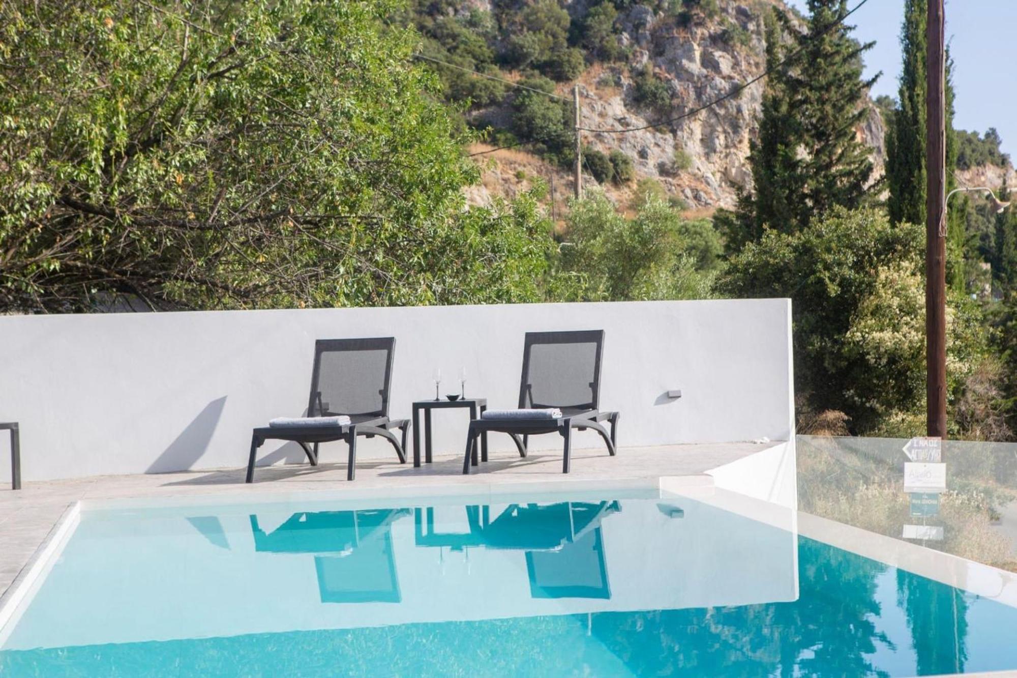Aloft Luxury Villas Lefkada - Heated Pool Apolpaina Ngoại thất bức ảnh