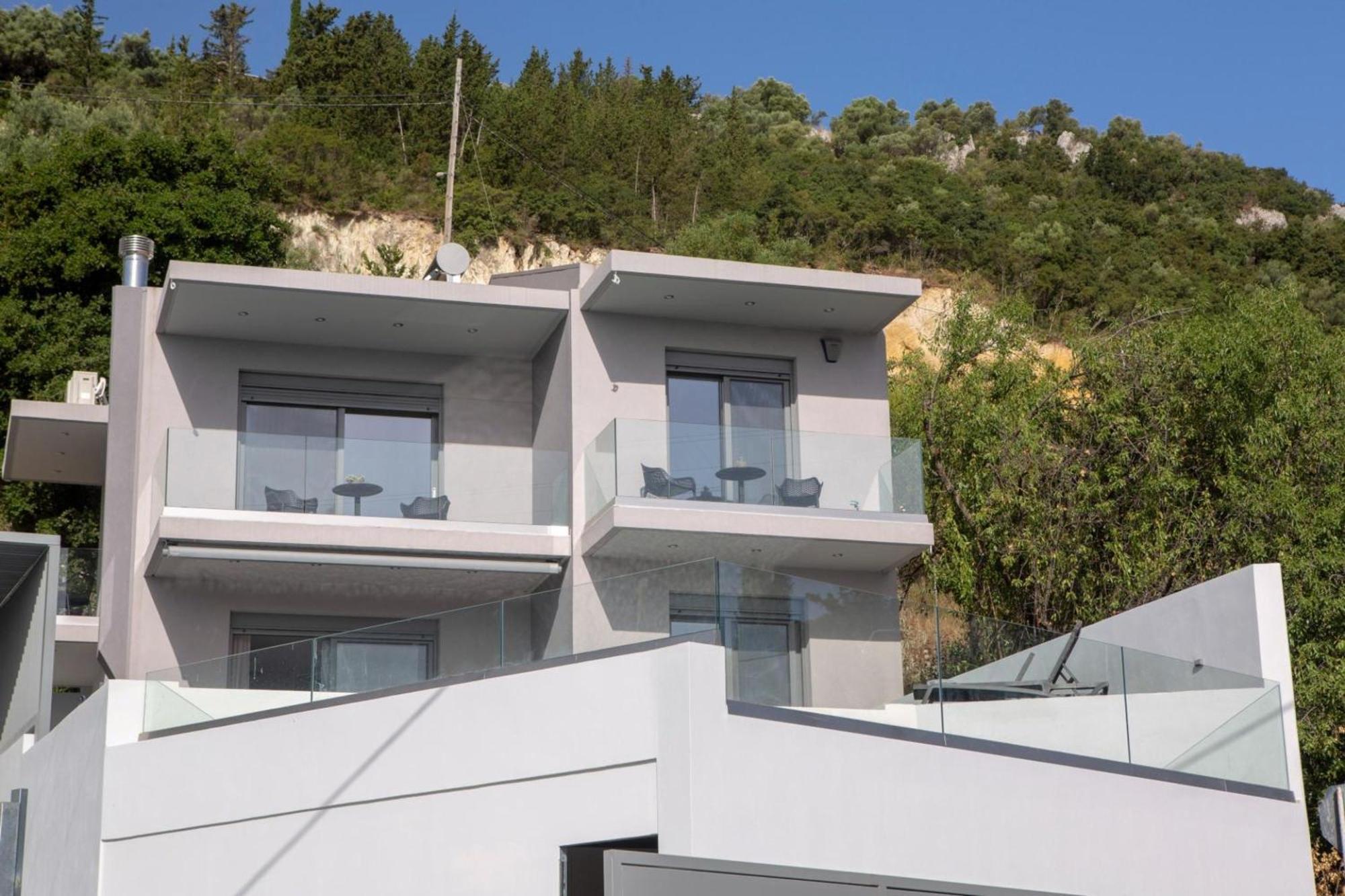 Aloft Luxury Villas Lefkada - Heated Pool Apolpaina Ngoại thất bức ảnh