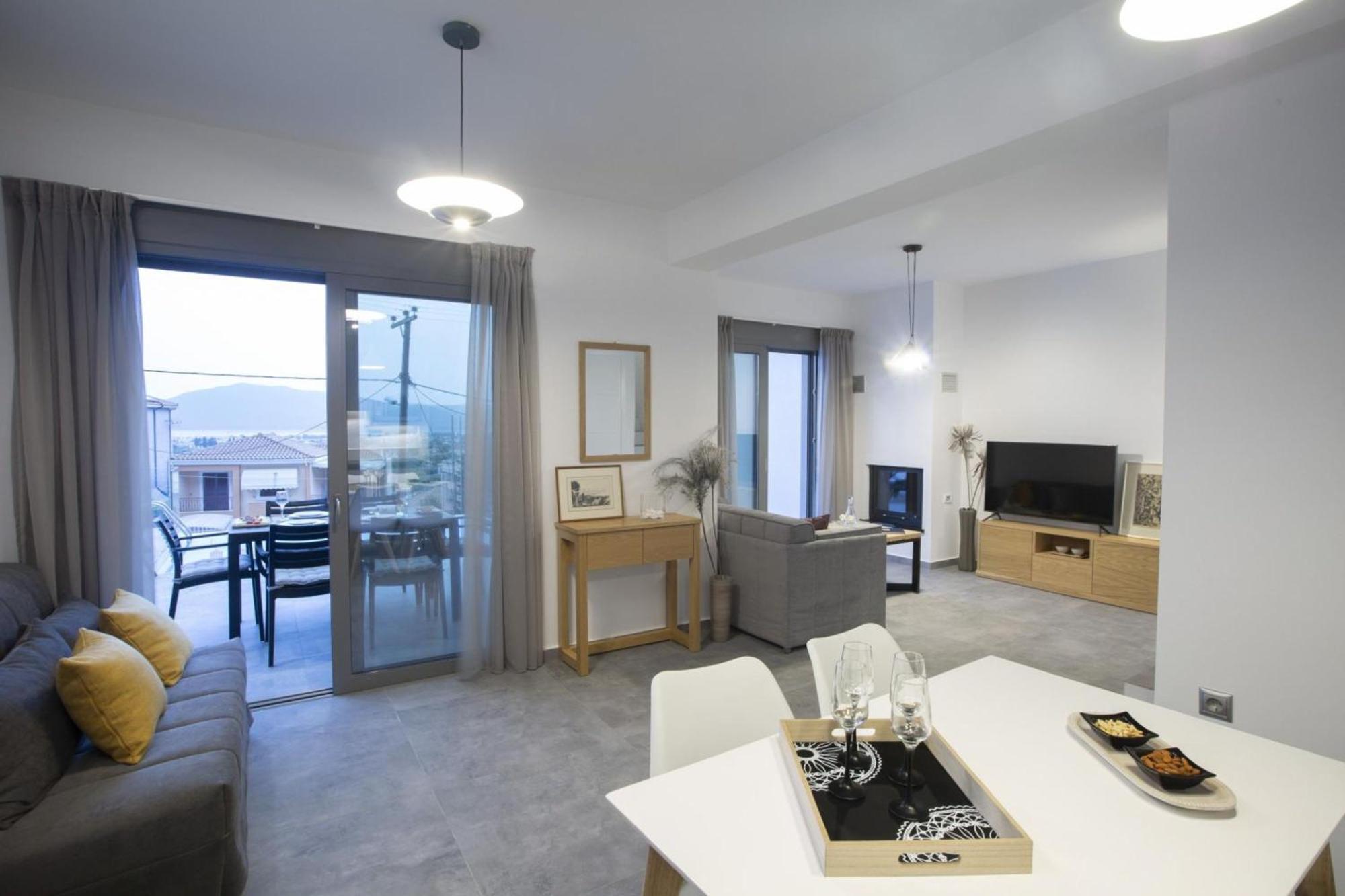 Aloft Luxury Villas Lefkada - Heated Pool Apolpaina Ngoại thất bức ảnh
